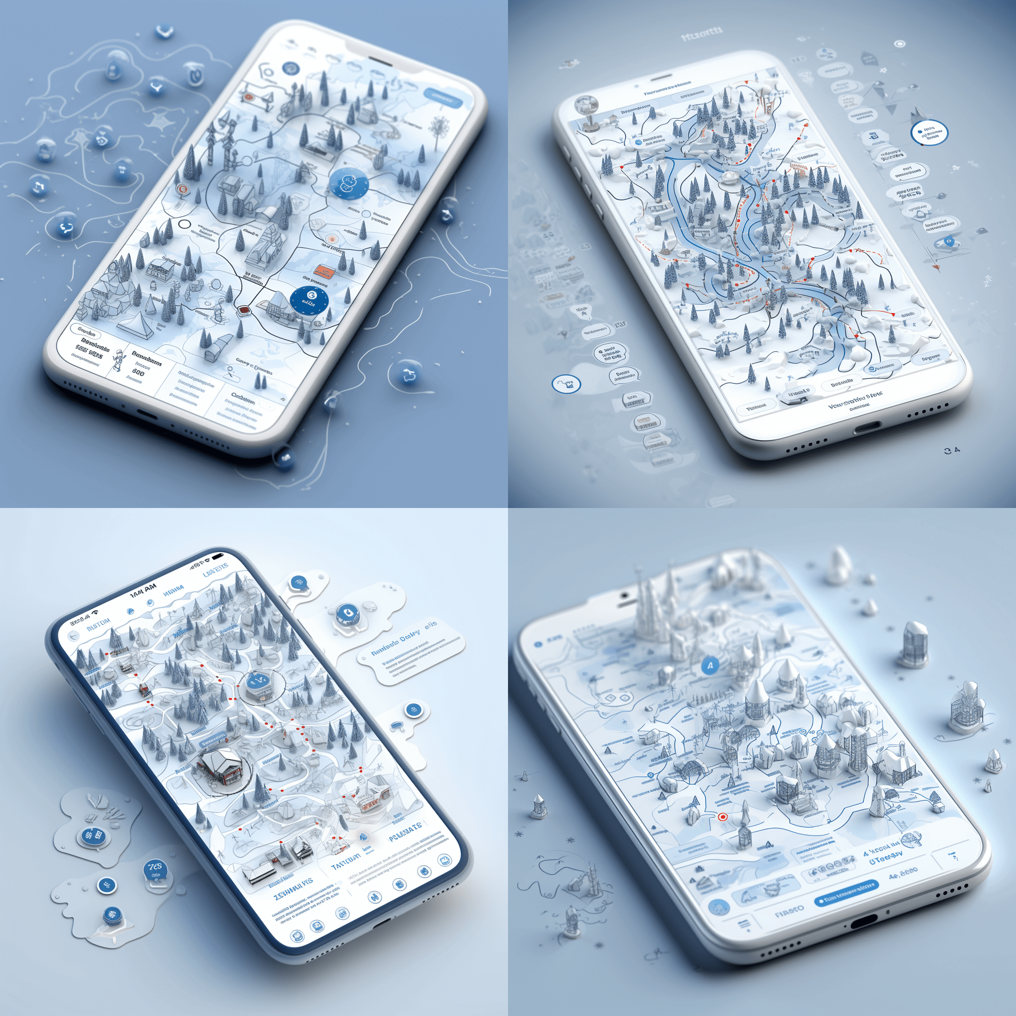 snow resort touch screen TV 4