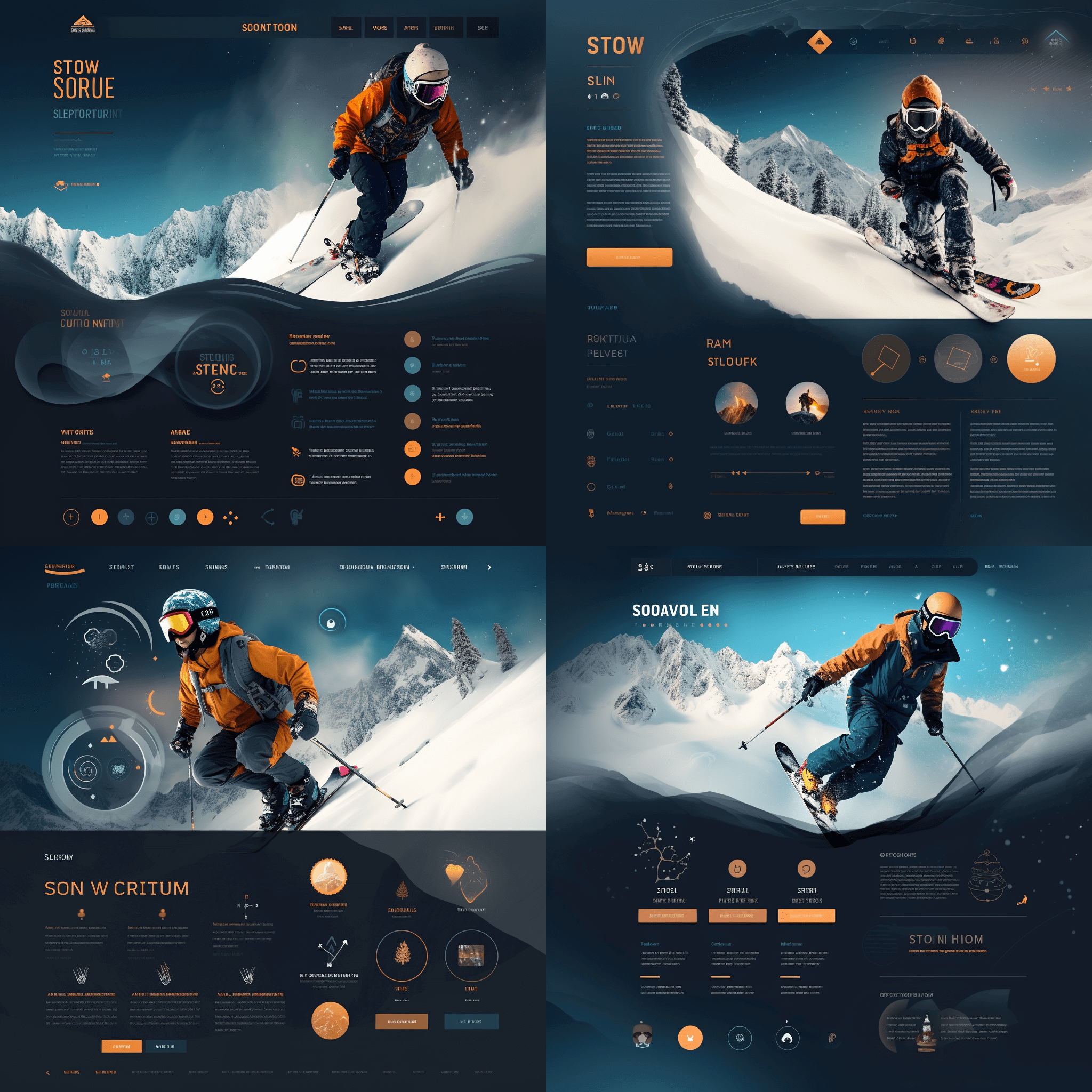 snow web design 1